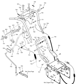 Part Location Diagram of MT1673 Murray SPRING, CLUTCH